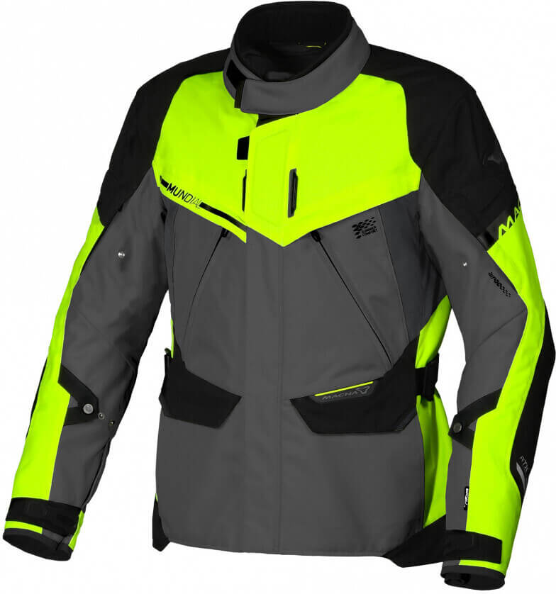 Macna Mundial Jacket Grey/Yellow 871