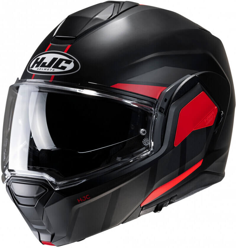 HJC i100 Beis Black/Red 138