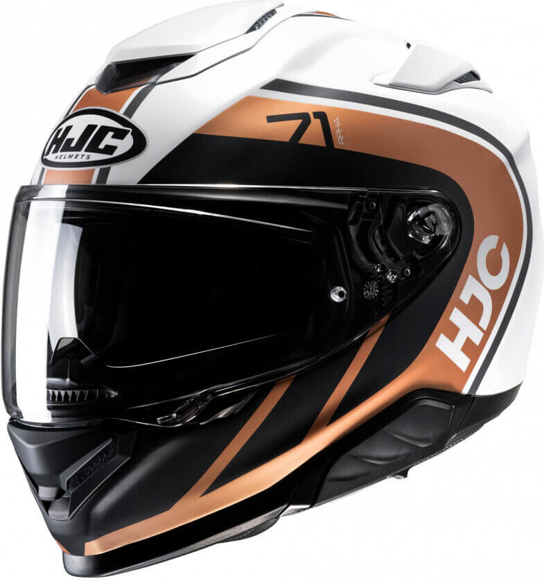 HJC RPHA-71 Mapos White/Brown 271