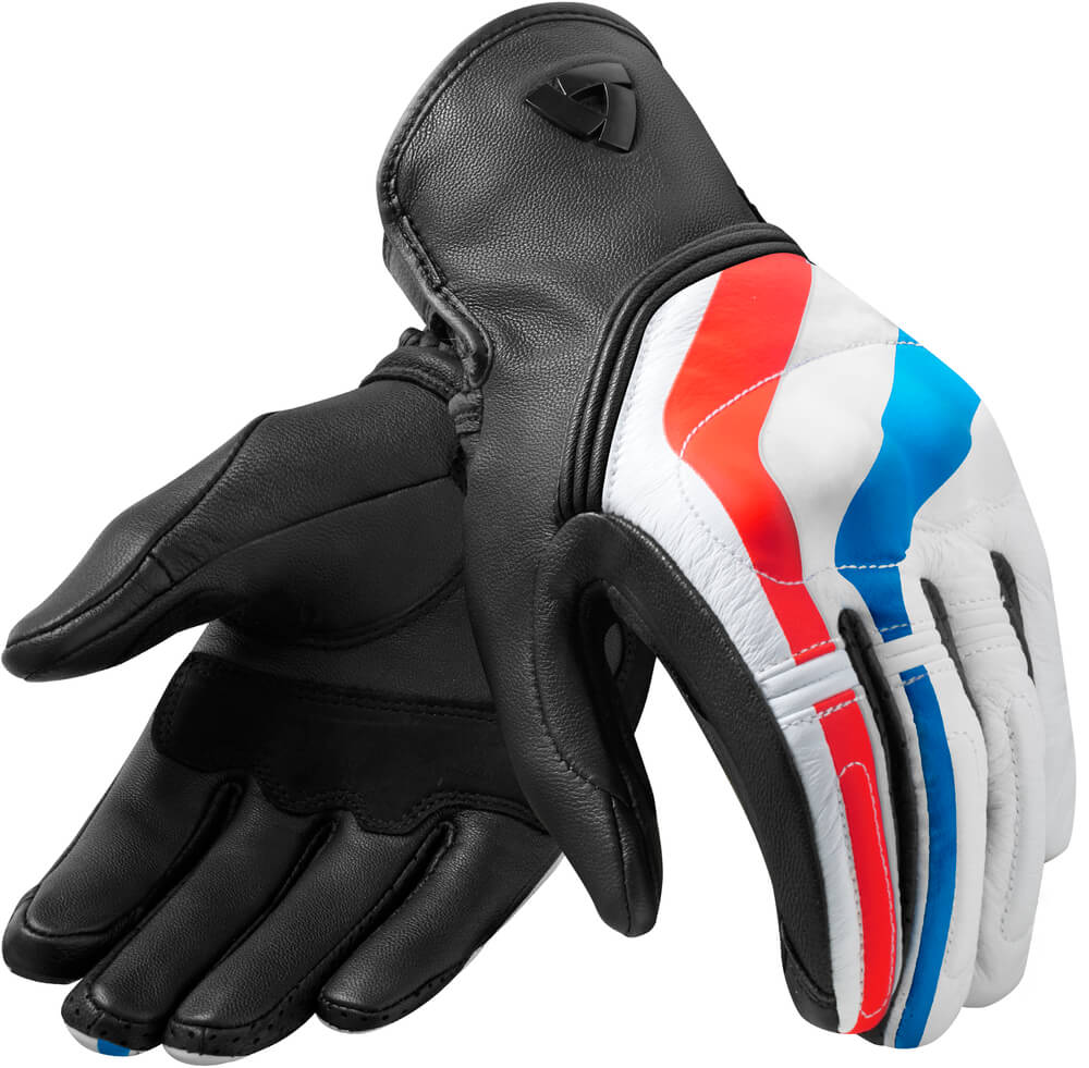 REV'IT Redhill Gloves Red/Blue