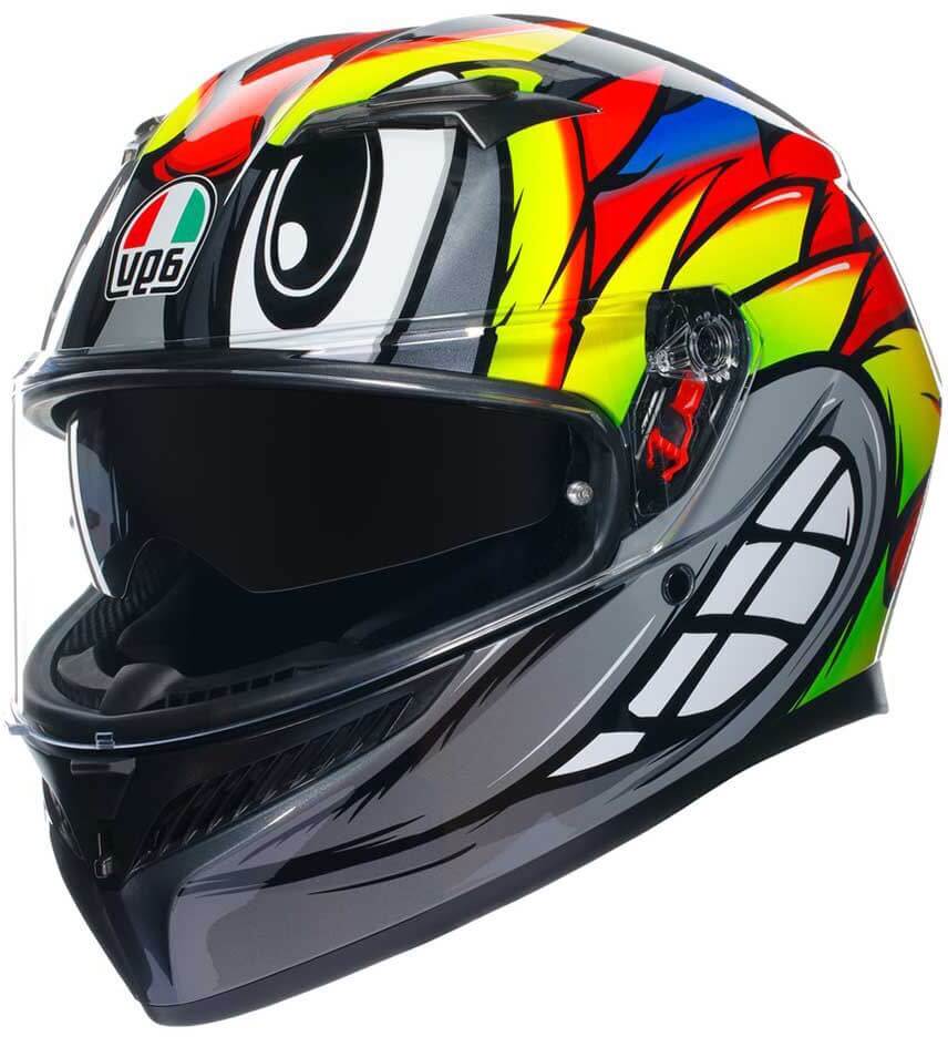 AGV K3 2023 Birdy 2.0 Grey/Yellow/Red