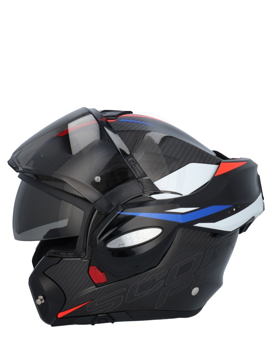 Scorpion EXO-Tech EVO Carbon Rover Black/Red/Blue