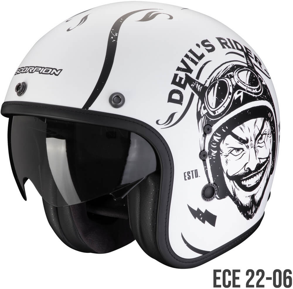 Scorpion Belfast EVO Romeo Matt White/Black