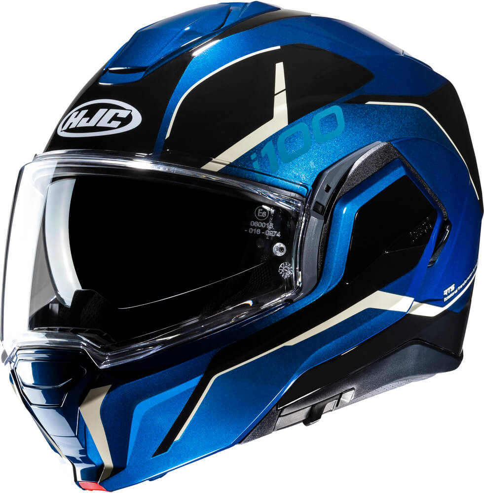 HJC i100 Lorix Black/Blue