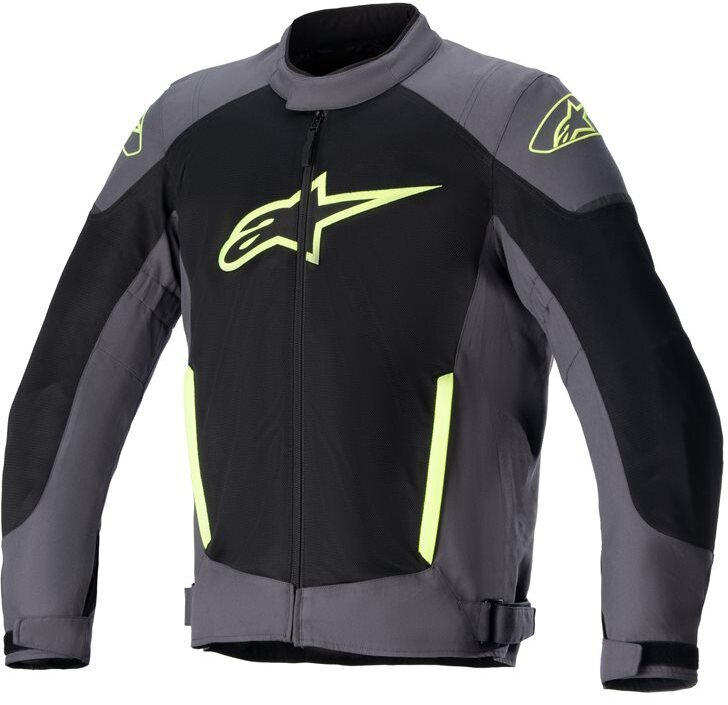Alpinestars T-SP X Superair Jacket Tar Gray Black Yellow Fluo 9151