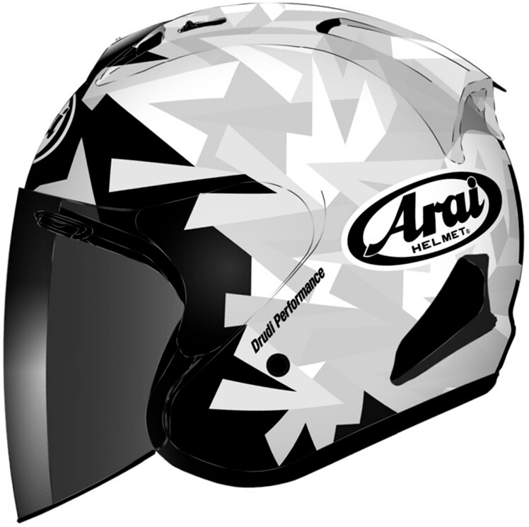 Arai SZ-R EVO Mimesis White