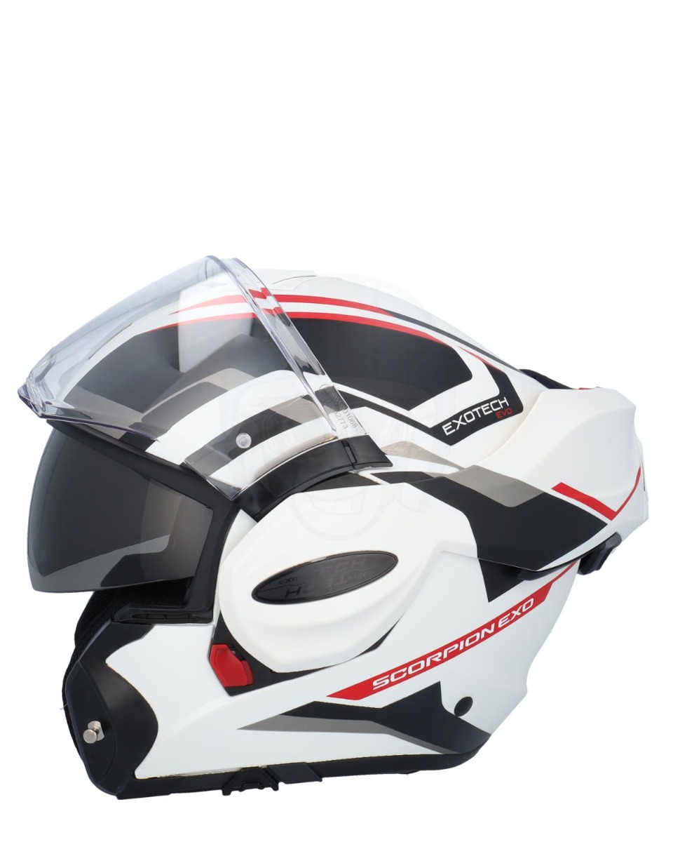 Scorpion EXO-Tech EVO Furio Matt White/Black/Red