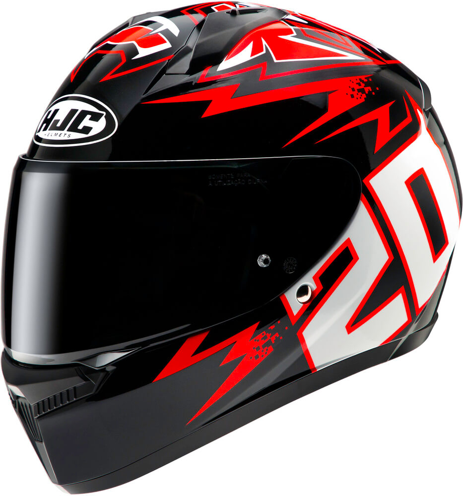 HJC C10 Diablo mask Black/Red 132