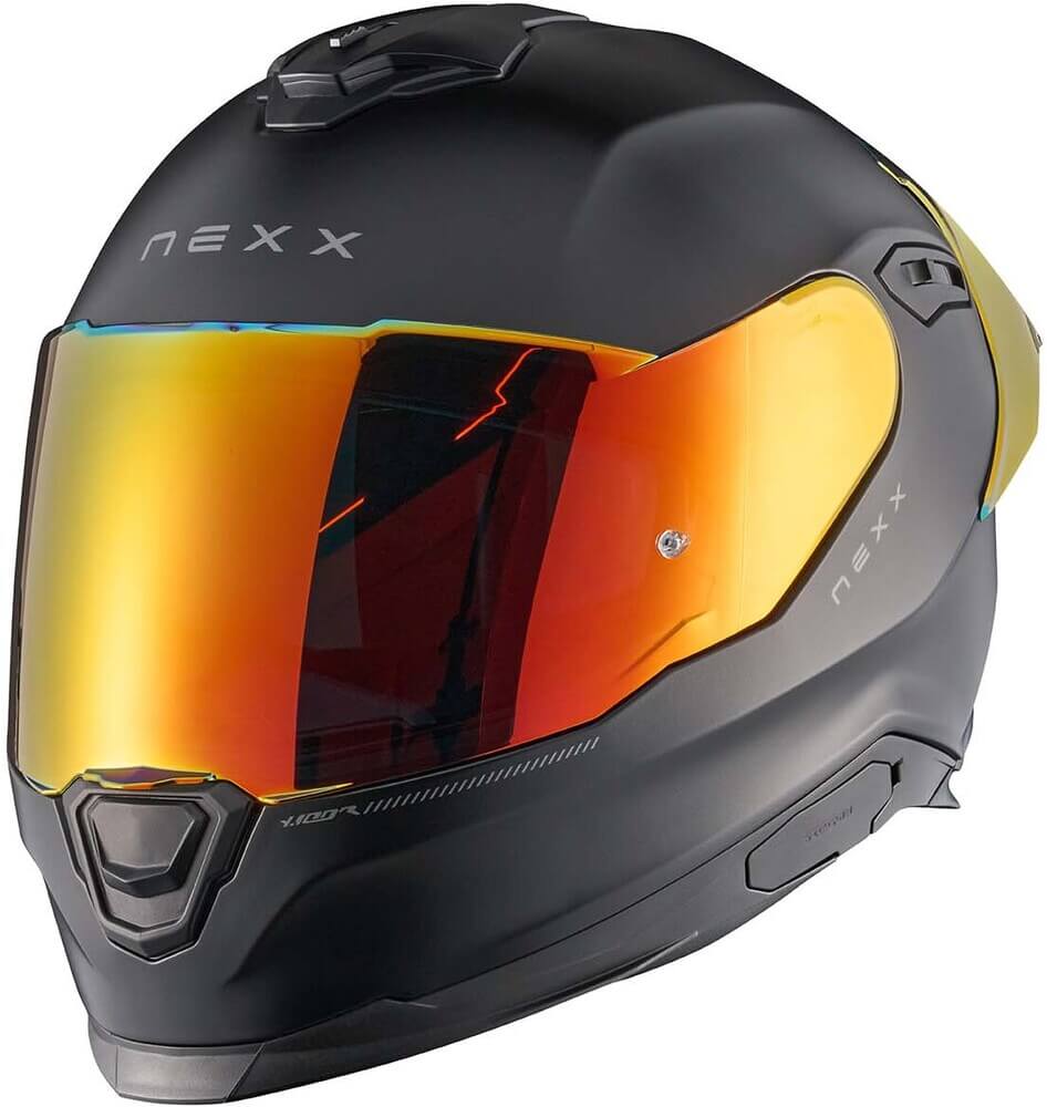 NEXX Y.100R Subsonic Matt Black/Red