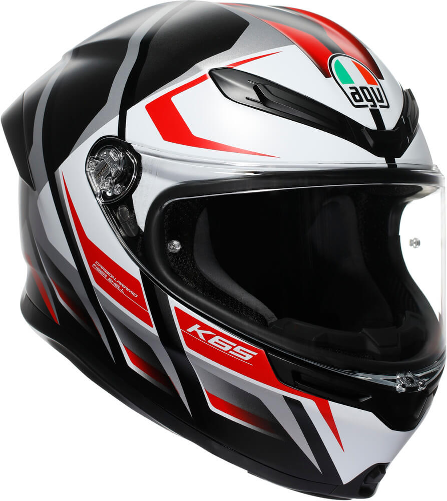 AGV K6 S Karve Matt Black/White/Red