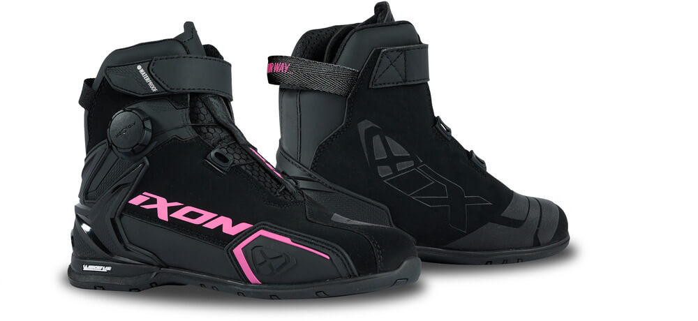 Ixon Bull 2 Wp Lady Shoes Black/Fushia 1073