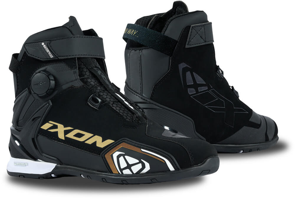 Ixon Bull 2 Wp Lady Shoes Black/White/Gold 1106