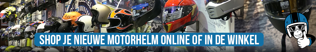 kom motorhelmen passen in onze winkel