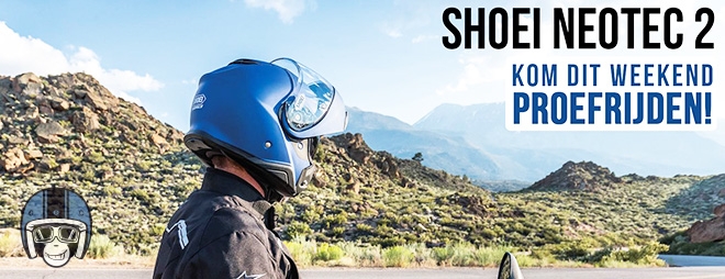 shoei neotec 2 proefrijden