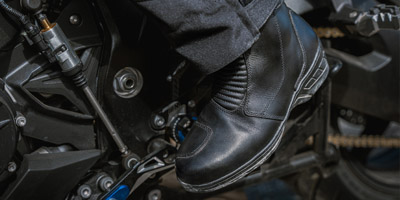 Leren motorlaarzen onderhoud